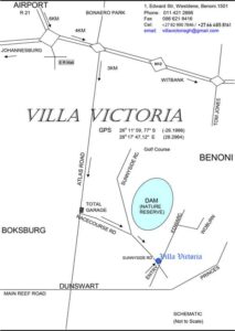 Villa Victoria Guesthouse Location